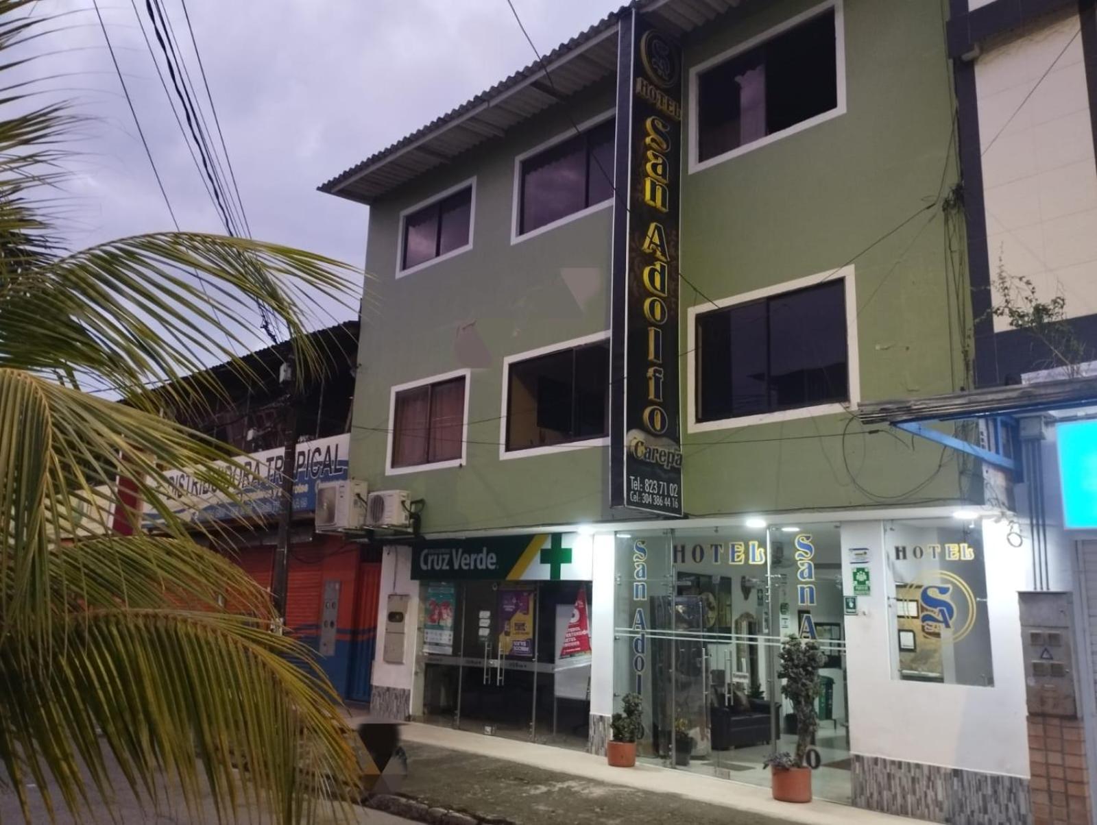 Hotel San Adolfo Carepa Buitenkant foto
